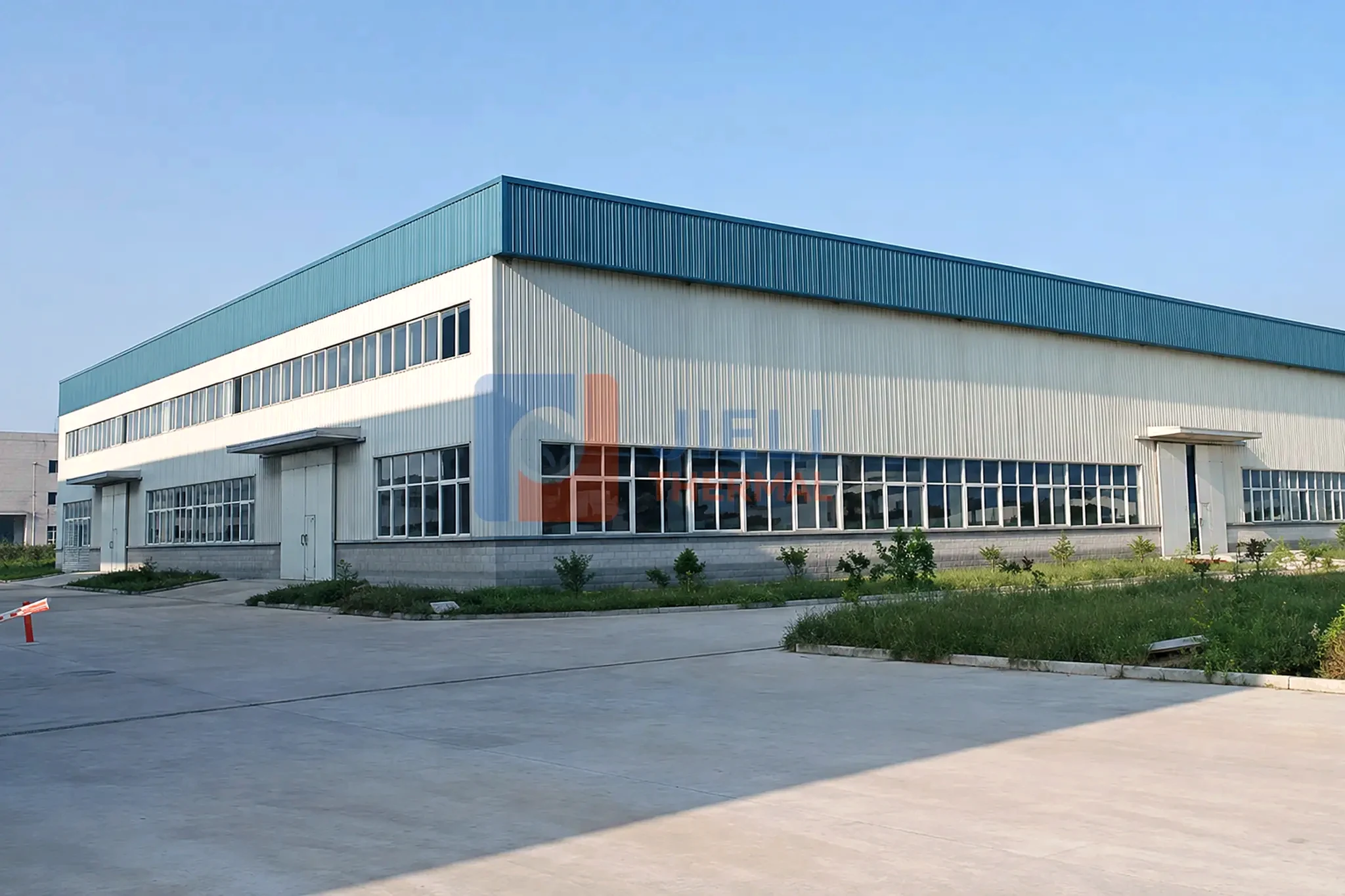 JIELI THERMAL boiler manufacturing — boiler factory building in Linyi, China