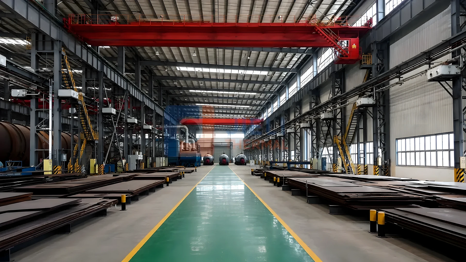 Atelier de production de chaudières JIELI THERMAL à Linyi, Chine