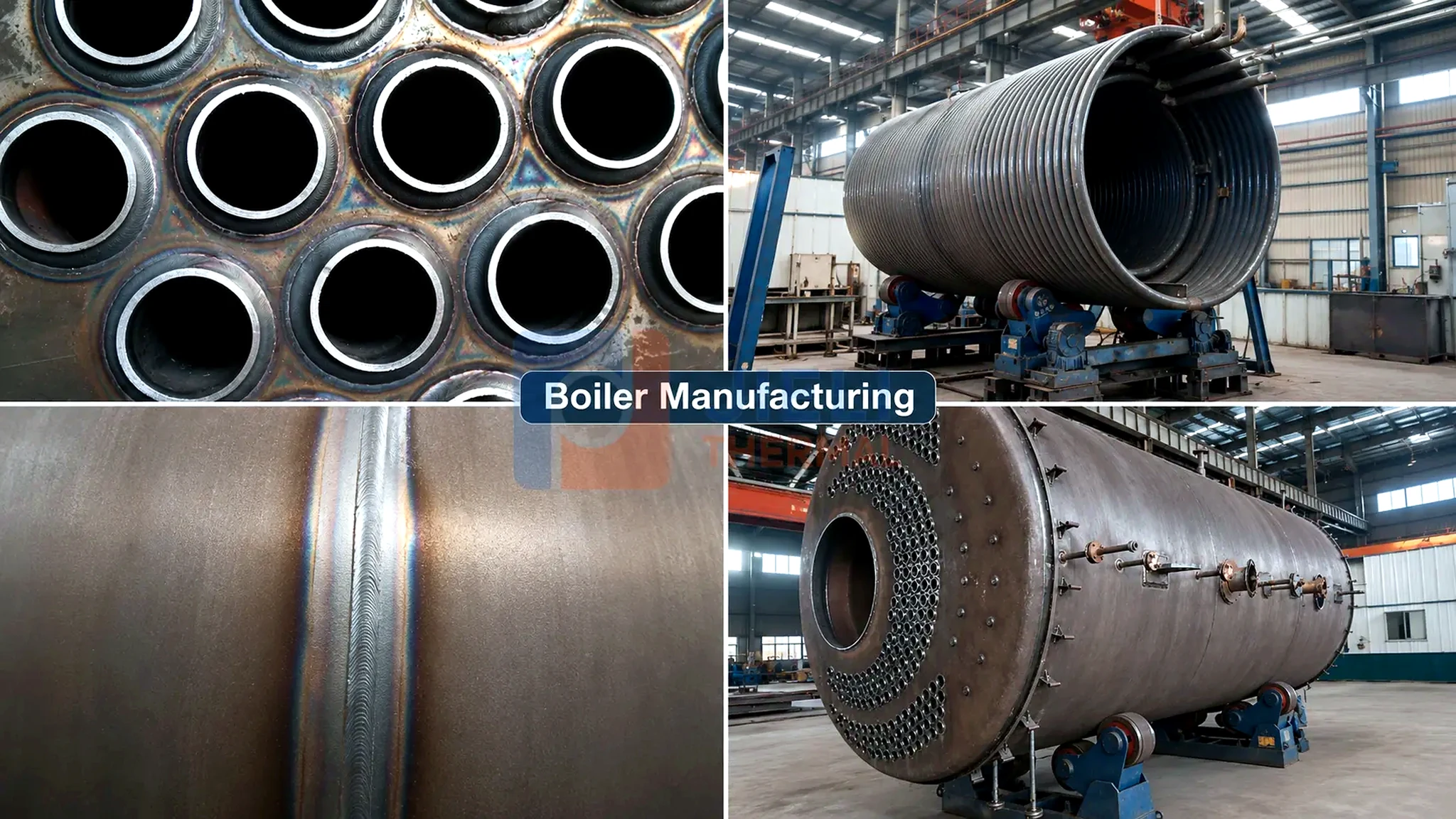Boiler manufacturing and quality-control process overview
