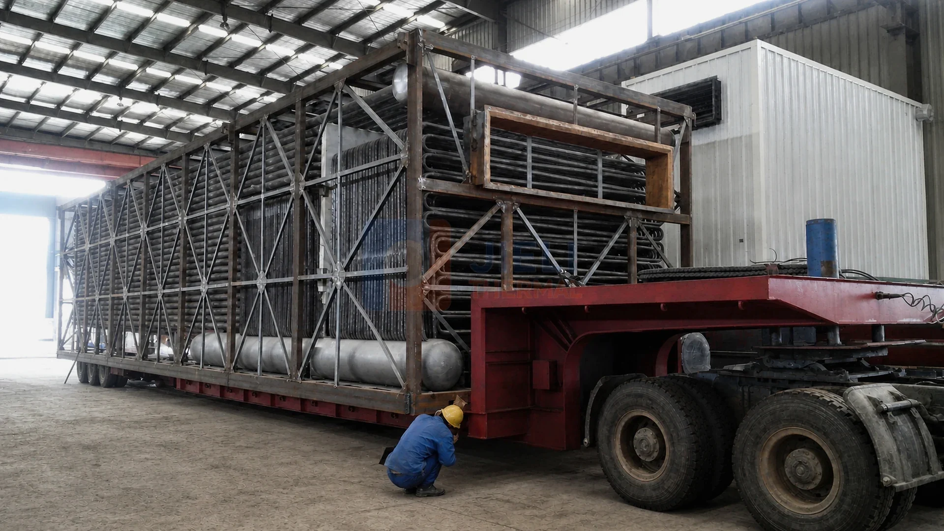 20 million kcal biomass thermal oil heater prepared for Indonesia